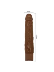 Pretty Love - Kessler Dildo Vibrante Realistico 10 Modalita Di Vibrazione E Rotazione 22 Cm Marrone - DILDOS - Dildo | erosidea.com