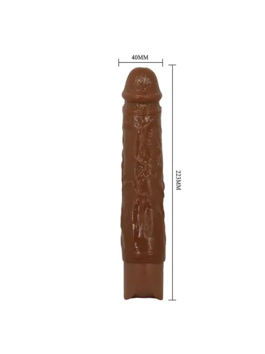 Pretty Love - Kessler Dildo Vibrante Realistico 10 Modalita Di Vibrazione E Rotazione 22 Cm Marrone - DILDOS - Dildo | erosidea.com