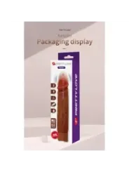Pretty Love - Kessler Dildo Vibrante Realistico 10 Modalita Di Vibrazione E Rotazione 22 Cm Marrone - DILDOS - Dildo | erosidea.com