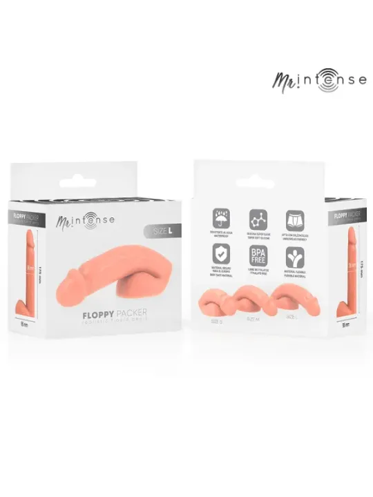 Mr Intense - Floppy Size L Realistic Packer - MR. INTENSE DILDOS - Dildo | erosidea.com