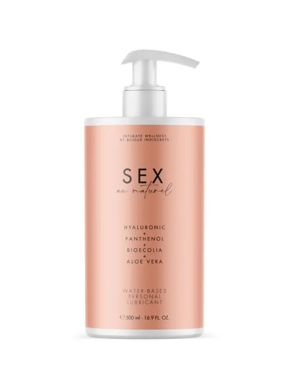 Bijoux Indiscrets - Lubrificante Personale A Base D'acqua 500 Ml - BIJOUX AU NATUREL - A Base Acqua | erosidea.com