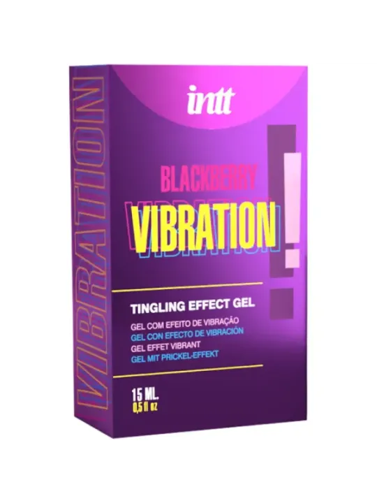 Intt Releases - Gel Liquido Vibrante Gusto Mora 15 Ml - INTT RELEASES - Vibratori Liquidi | erosidea.com