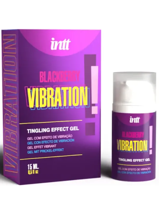 Intt Releases - Gel Liquido Vibrante Gusto Mora 15 Ml - INTT RELEASES - Vibratori Liquidi | erosidea.com