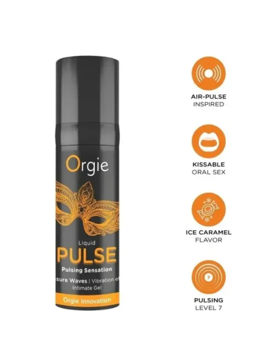 Orgie - Gel Intimo Pulsante E Baciabile 15 Ml - ORGIE - Vibratori Liquidi | erosidea.com