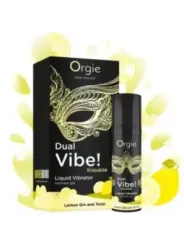 Orgie - Doppia Vibrazione! Liquido Vibrante Al Limone Gin E Tonico 15 Ml - ORGIE - Vibratori Liquidi | erosidea.com