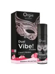 Orgie - Doppia Vibrazione! Liquido Vibrante Al Gusto Di Gin Alla Fragola E Tonico 15 Ml - ORGIE - Vibratori Liquidi | erosidea.com