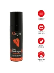 Orgie - Vibratore Liquido Ad Alta Tensione Al Gusto Di Fragola Extra Forte E Baciabecille 15 Ml - ORGIE - Vibratori Liquidi | erosidea.com