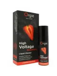 Orgie - Vibratore Liquido Ad Alta Tensione Al Gusto Di Fragola Extra Forte E Baciabecille 15 Ml - ORGIE - Vibratori Liquidi | erosidea.com