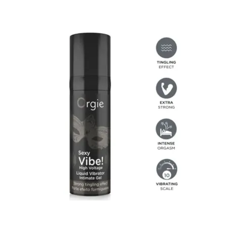 Orgie - Vibrazioni Sexy! Vibratore Liquido Ad Alta Tensione Extra Forte 15 Ml - ORGIE - Vibratori Liquidi | erosidea.com