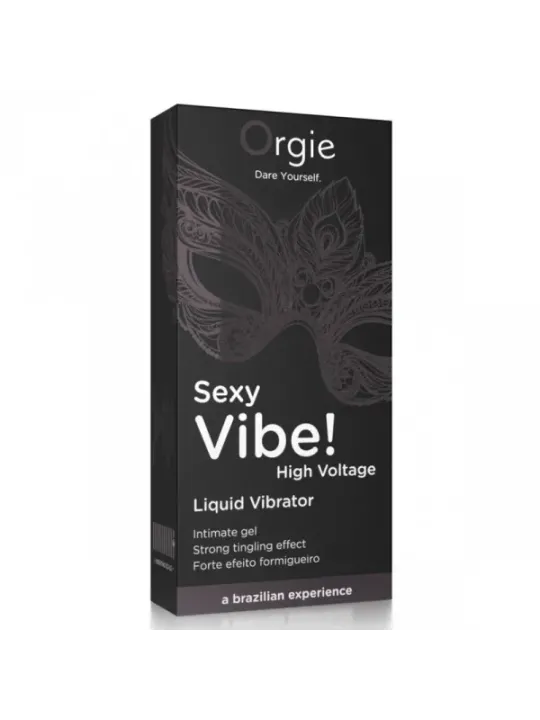 Orgie - Vibrazioni Sexy! Vibratore Liquido Ad Alta Tensione Extra Forte 15 Ml - ORGIE - Vibratori Liquidi | erosidea.com