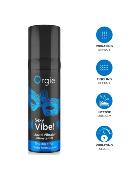 Orgie - Vibrazioni Sexy! Vibratore Liquido 15 Ml - ORGIE - Vibratori Liquidi | erosidea.com