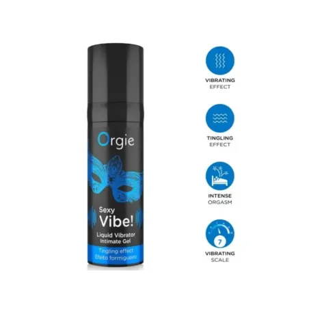 Orgie - Vibrazioni Sexy! Vibratore Liquido 15 Ml - ORGIE - Vibratori Liquidi | erosidea.com
