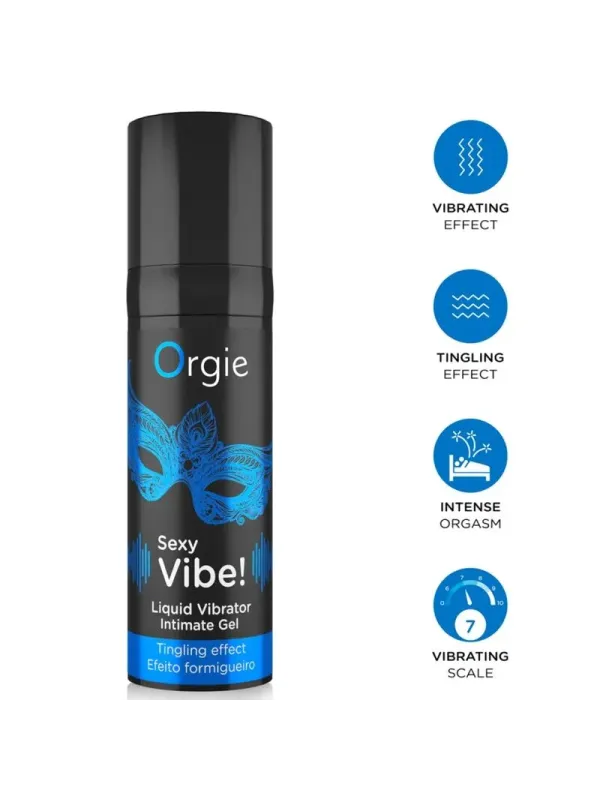 Orgie - Vibrazioni Sexy! Vibratore Liquido 15 Ml - ORGIE - Vibratori Liquidi | erosidea.com