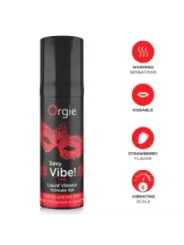 Orgie - Vibrazioni Sexy! Liquido Caldo E Riscaldante Per Vibratore 15 Ml - ORGIE - Vibratori Liquidi | erosidea.com