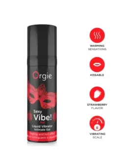 Orgie - Vibrazioni Sexy! Liquido Caldo E Riscaldante Per Vibratore 15 Ml