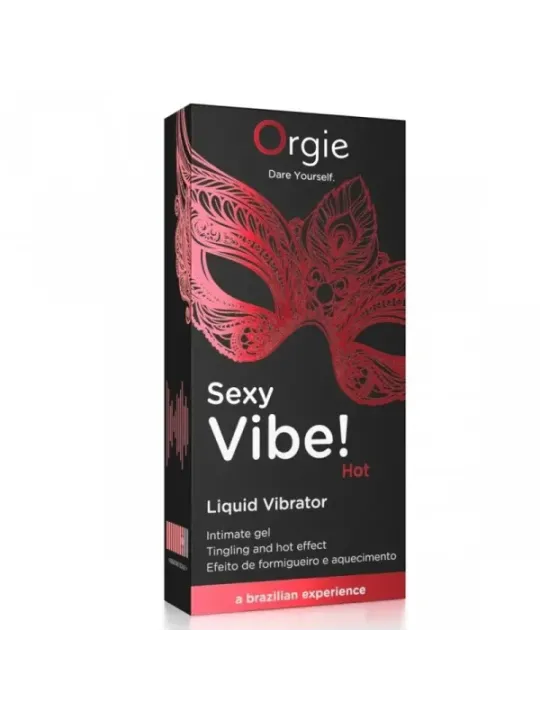 Orgie - Vibrazioni Sexy! Liquido Caldo E Riscaldante Per Vibratore 15 Ml - ORGIE - Vibratori Liquidi | erosidea.com