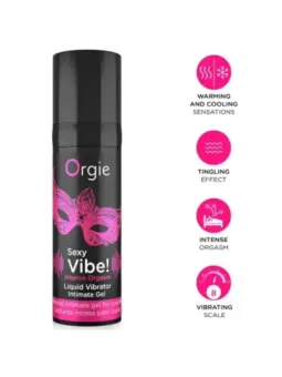 Orgie - Vibrazioni Sexy! Orgasmo Intenso Sensazioni Multiple Gel Intimo 15 Ml