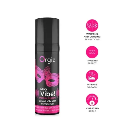 Orgie - Vibrazioni Sexy! Orgasmo Intenso Sensazioni Multiple Gel Intimo 15 Ml - ORGIE - Vibratori Liquidi | erosidea.com