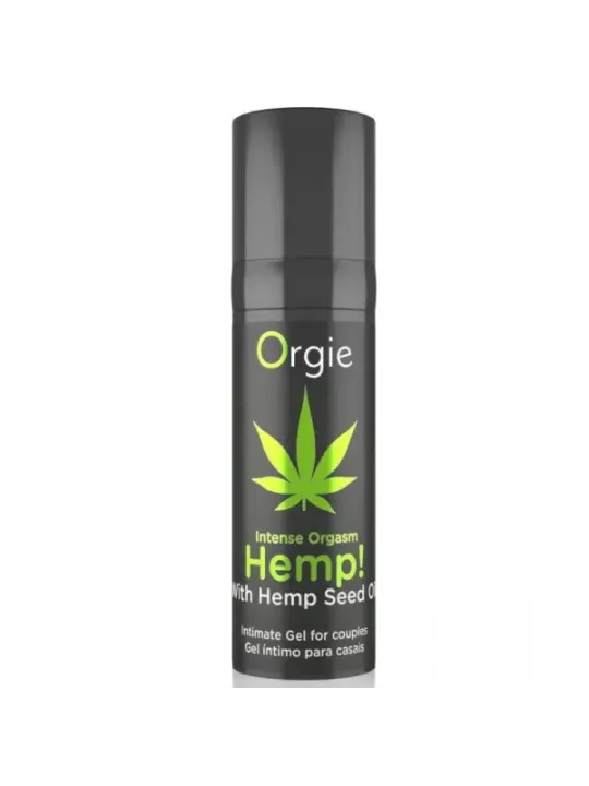 Orgie - Canapa! Orgasmo Intenso Sensazioni Multiple Gel Intimo 15 Ml - ORGIE - Vibratori Liquidi | erosidea.com