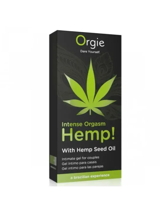 Orgie - Canapa! Orgasmo Intenso Sensazioni Multiple Gel Intimo 15 Ml - ORGIE - Vibratori Liquidi | erosidea.com