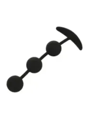 Black&Silver - Rosario Anale Harry 3 Sfere In Silicone 14 Cm - BLACK&SILVER - Ovetti Palline Sfere | erosidea.com