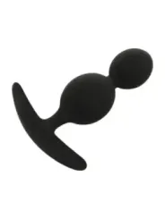 Black&Silver - Orson Plug In Silicone 2 Onde Anal 9 Cm - BLACK&SILVER - Ovetti Palline Sfere | erosidea.com