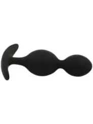 Black&Silver - Orson Plug In Silicone 2 Onde Anal 9 Cm - BLACK&SILVER - Ovetti Palline Sfere | erosidea.com