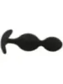 Black&Silver - Orson Plug In Silicone 2 Onde Anal 9 Cm - BLACK&SILVER - Ovetti Palline Sfere | erosidea.com