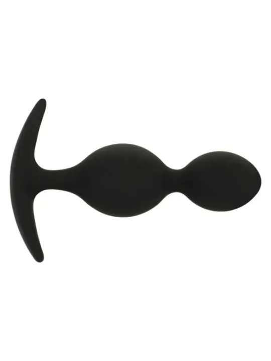 Black&Silver - Orson Plug In Silicone 2 Onde Anal 9 Cm - BLACK&SILVER - Ovetti Palline Sfere | erosidea.com