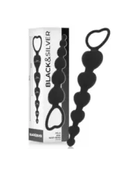 Black&Silver - Mila Anale Catena Di Cuori 18 Cm - BLACK&SILVER - Ovetti Palline Sfere | erosidea.com