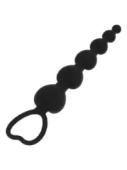 Black&Silver - Mila Anale Catena Di Cuori 18 Cm - BLACK&SILVER - Ovetti Palline Sfere | erosidea.com
