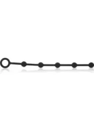 Black&Silver - Korg Rosario Anale Iniziazione In Silicone 21 Cm - BLACK&SILVER - Ovetti Palline Sfere | erosidea.com