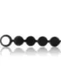 Black&Silver - Rosario Anale Lennon 4 Sfere In Silicone 15 Cm - BLACK&SILVER - Ovetti Palline Sfere | erosidea.com
