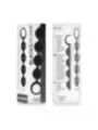 Black&Silver - Rosario Anale Lennon 4 Sfere In Silicone 15 Cm - BLACK&SILVER - Ovetti Palline Sfere | erosidea.com