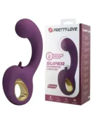 Pretty Love - Brynnlee Vibratore Ricaricabile Stimolatore Orale 10 Vibrazioni E 5 Funzioni Di Leccata Viola - HIGH TECH - Succhia Clitoride | erosidea.com
