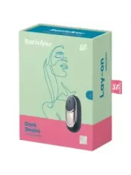 Satisfyer - Vibratore Dark Desire Layon - SATISFYER VIBRATOR - Succhia Clitoride | erosidea.com
