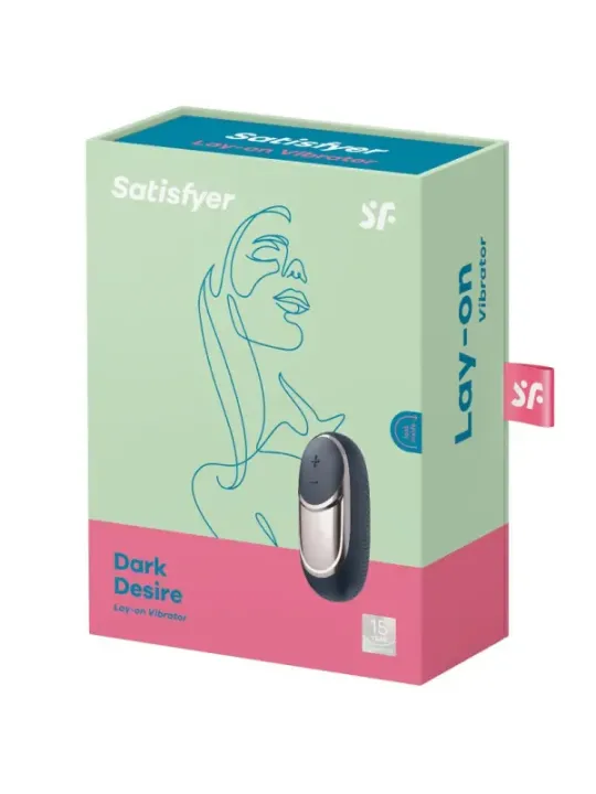 Satisfyer - Vibratore Dark Desire Layon - SATISFYER VIBRATOR - Succhia Clitoride | erosidea.com