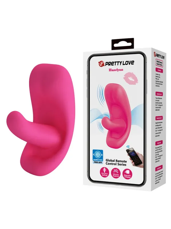 Pretty Love - Hazelynn Massaggiatore Rosa Con 12 Funzioni E Controllo Tramite App - APP SERIES - Succhia Clitoride | erosidea.com