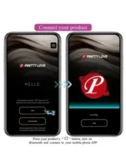 Pretty Love - Hazelynn Massaggiatore Rosa Con 12 Funzioni E Controllo Tramite App - APP SERIES - Succhia Clitoride | erosidea.com