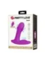 Pretty Love - Massaggiatore Prostatico Ricaricabile Bauer 12 Modalit€ Viola - HIGH TECH - Succhia Clitoride | erosidea.com