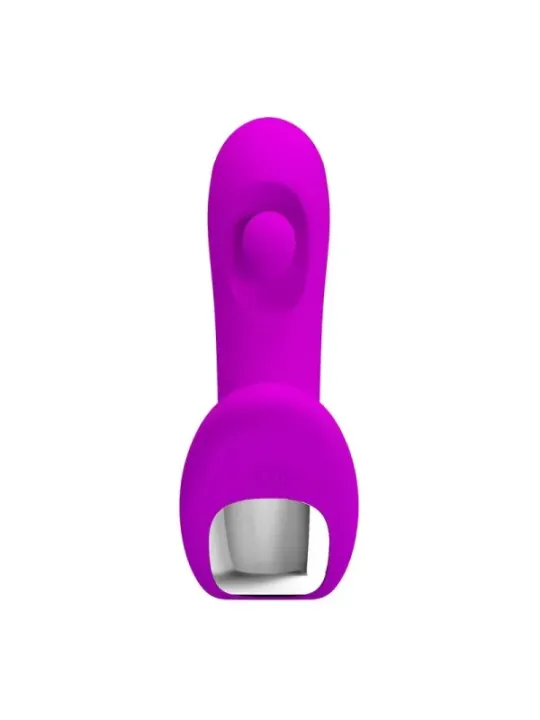 Pretty Love - Massaggiatore Prostatico Ricaricabile Bauer 12 Modalit€ Viola - HIGH TECH - Succhia Clitoride | erosidea.com