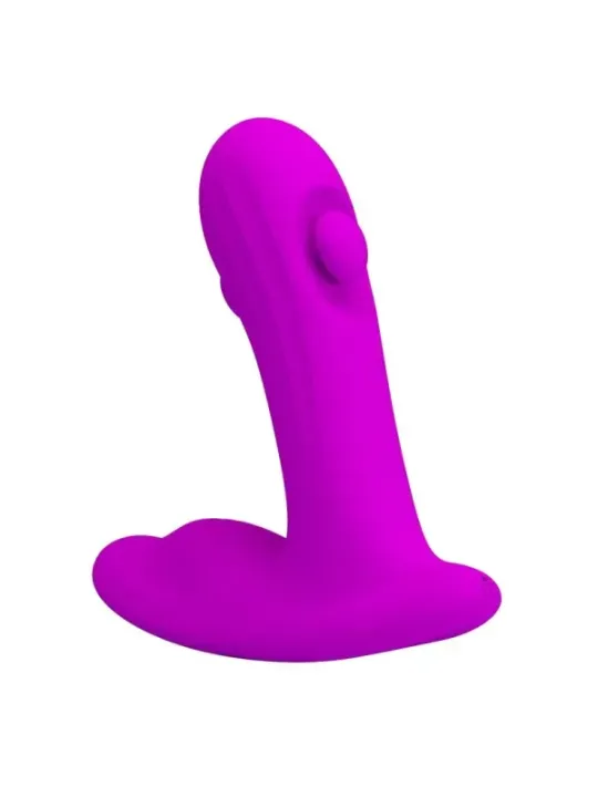 Pretty Love - Massaggiatore Prostatico Ricaricabile Bauer 12 Modalit€ Viola - HIGH TECH - Succhia Clitoride | erosidea.com