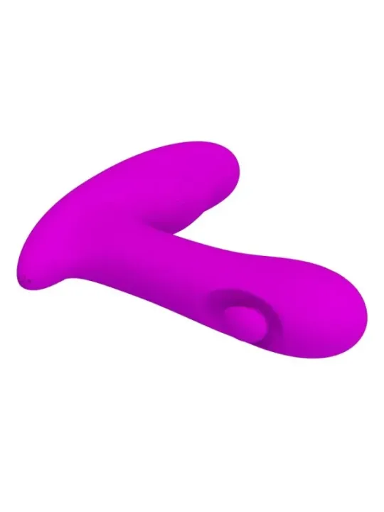 Pretty Love - Massaggiatore Prostatico Ricaricabile Bauer 12 Modalit€ Viola - HIGH TECH - Succhia Clitoride | erosidea.com