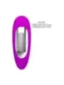 Pretty Love - Massaggiatore Prostatico Ricaricabile Bauer 12 Modalit€ Viola - HIGH TECH - Succhia Clitoride | erosidea.com