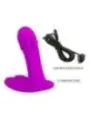 Pretty Love - Massaggiatore Prostatico Ricaricabile Bauer 12 Modalit€ Viola - HIGH TECH - Succhia Clitoride | erosidea.com