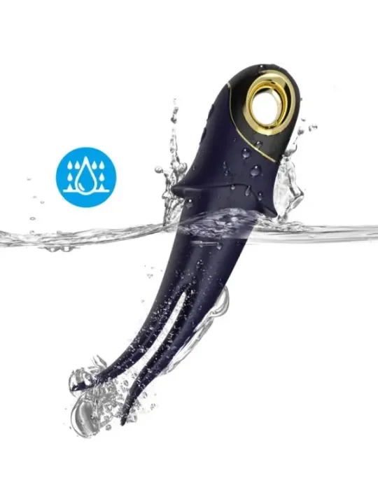 Armony - Vibratore Ombra Doppia Testa Teasing Blu - ARMONY VIBRATORS - Succhia Clitoride | erosidea.com