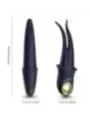 Armony - Vibratore Ombra Doppia Testa Teasing Blu - ARMONY VIBRATORS - Succhia Clitoride | erosidea.com