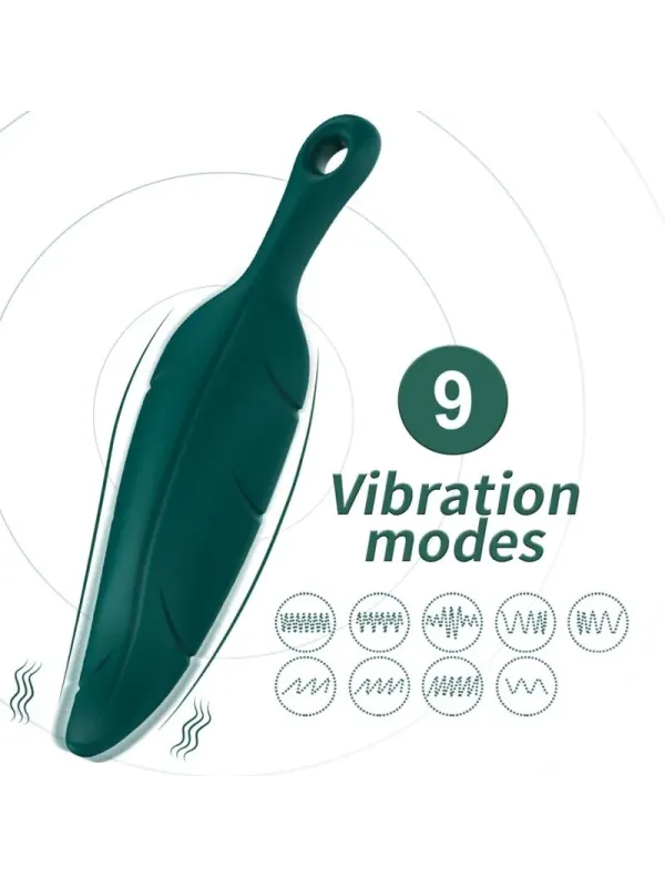 Armony - Stimolatore E Vibratore Verde Foglia - ARMONY STIMULATORS - Succhia Clitoride | erosidea.com
