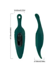 Armony - Stimolatore E Vibratore Verde Foglia - ARMONY STIMULATORS - Succhia Clitoride | erosidea.com