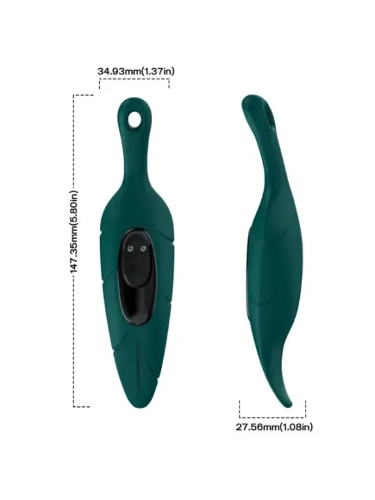 Armony - Stimolatore E Vibratore Verde Foglia - ARMONY STIMULATORS - Succhia Clitoride | erosidea.com